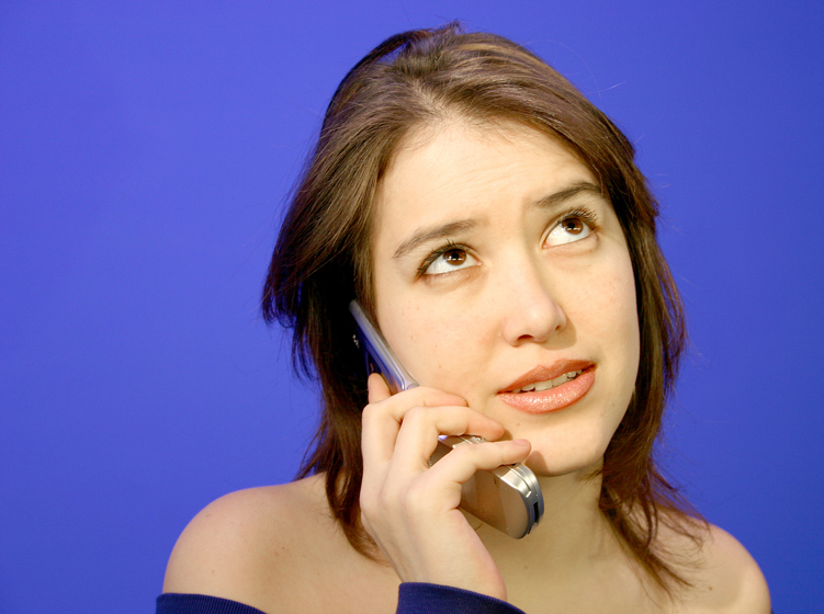 Girl on the phone 9